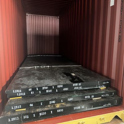 1.2312 leicht zu bearbeitende Kunststoffform Stahlplatten Legierung Stahlplatten